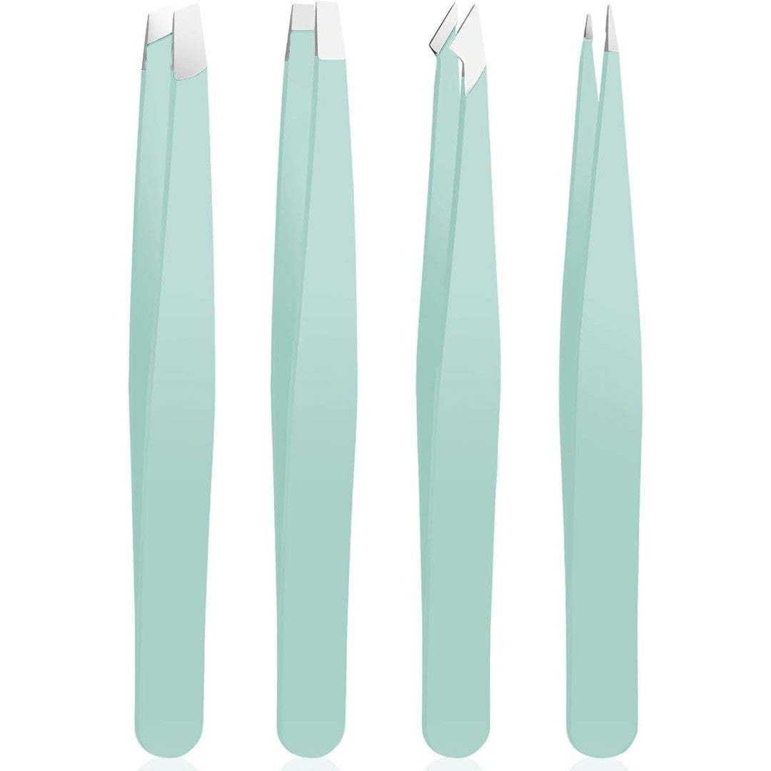 Professional Tweezer Set Precision Tweezers For Facial Hair, Eyebrow Tweezer Stainless Steel