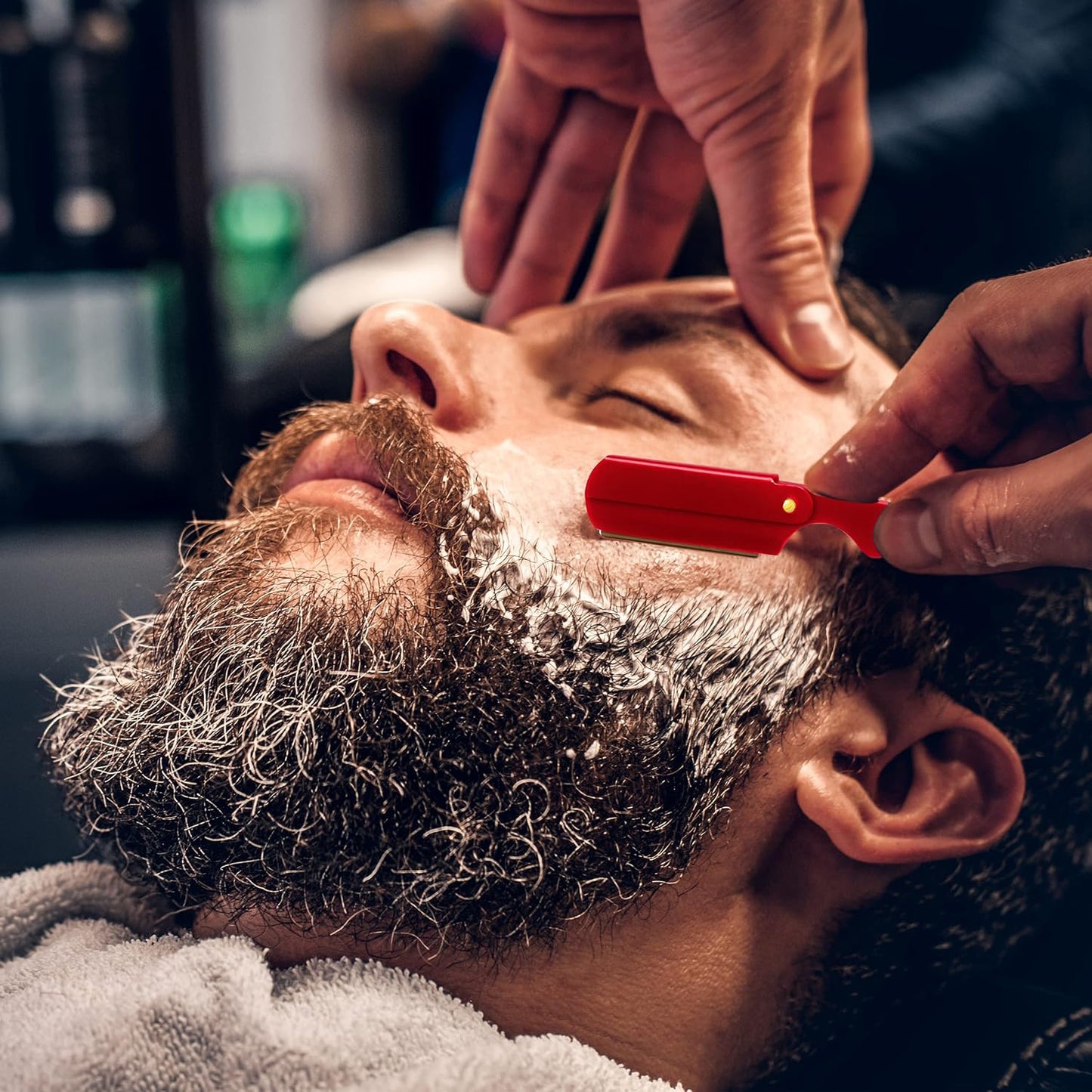 Professional Barber Straight Edge Razor for Comfortable Smooth Shave By Bite Instruments