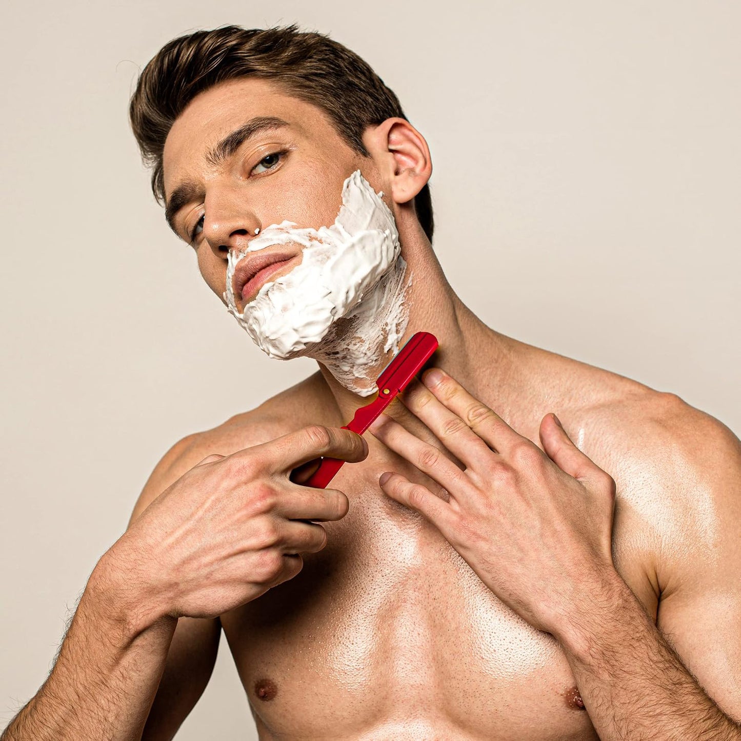 Professional Barber Straight Edge Razor for Comfortable Smooth Shave By Bite Instruments