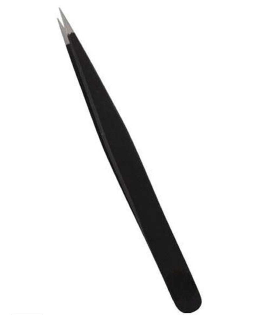 Bite Instruments Gold Straight Eyelash Extension Tweezer | Precision Isolation Tool Elegant Colors