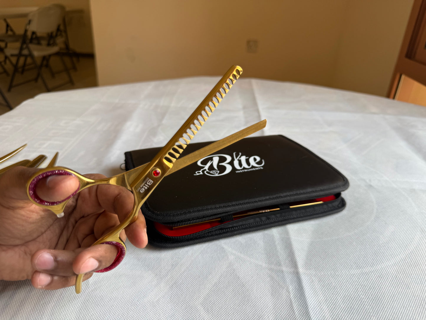 Professional Pet Grooming Scissor Kit – 7-Piece Handmade Set | Dog & Cat Grooming | Bite Instruments Sialkot Edition