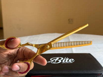 Professional Pet Grooming Scissor Kit – 7-Piece Handmade Set | Dog & Cat Grooming | Bite Instruments Sialkot Edition
