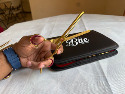 Professional Pet Grooming Scissor Kit – 7-Piece Handmade Set | Dog & Cat Grooming | Bite Instruments Sialkot Edition