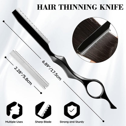 Professional 6.89 inch Barber Scissors Multifunctional Salon Thinning Scissors Straight Shears Tools