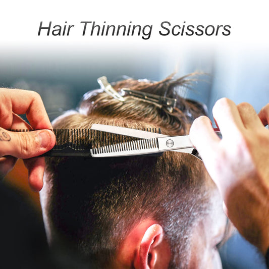 Barber Haircut Kit – Professional Hair Cutting & Thinning Scissors Set | Bite Instruments