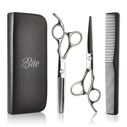 Barber Haircut Kit – Professional Hair Cutting & Thinning Scissors Set | Bite Instruments