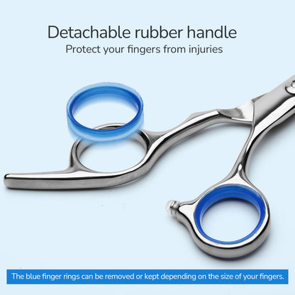 Professional Hair Cutting Scissors – 6.5” Inch Barber Shears by Bite Instruments