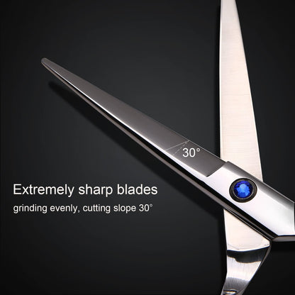 Professional Hair Cutting Scissors – 6.5” Inch Barber Shears by Bite Instruments