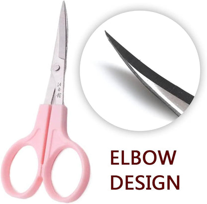 3 Pcs Small Embroidery Curved Scissors Cross Stitch Sewing Craft Small Tools DIY Scissors