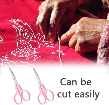 3 Pcs Small Embroidery Curved Scissors Cross Stitch Sewing Craft Small Tools DIY Scissors