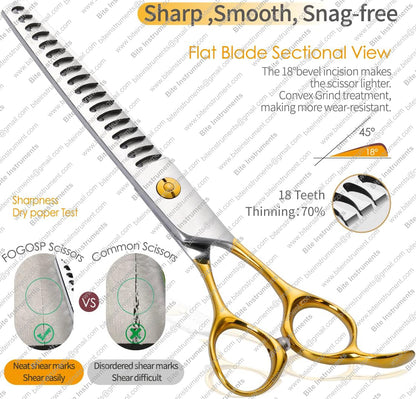 Bite Instruments Blenders, Chunkers & Thinning Shears – Pet Grooming Tools