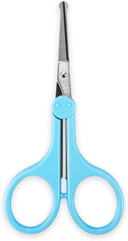 Eyelash Scissors, Small Scissors for Facial, Nose, Eyebrow, and Beard Hair Trimming & Grooming