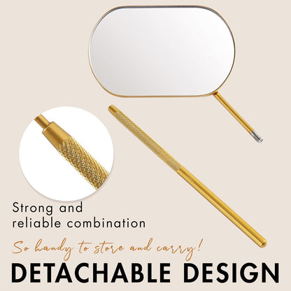 Eyelash Mirror Makeup Mirror for Eyelash Extensions Stainless Steel