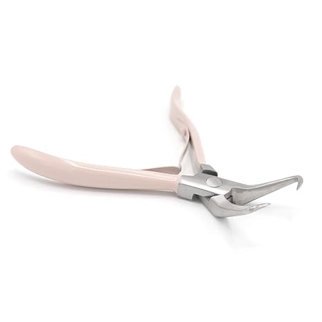 Professional Hair Extension & Beading Tool Kit – Tea Pink (4 Pieces)