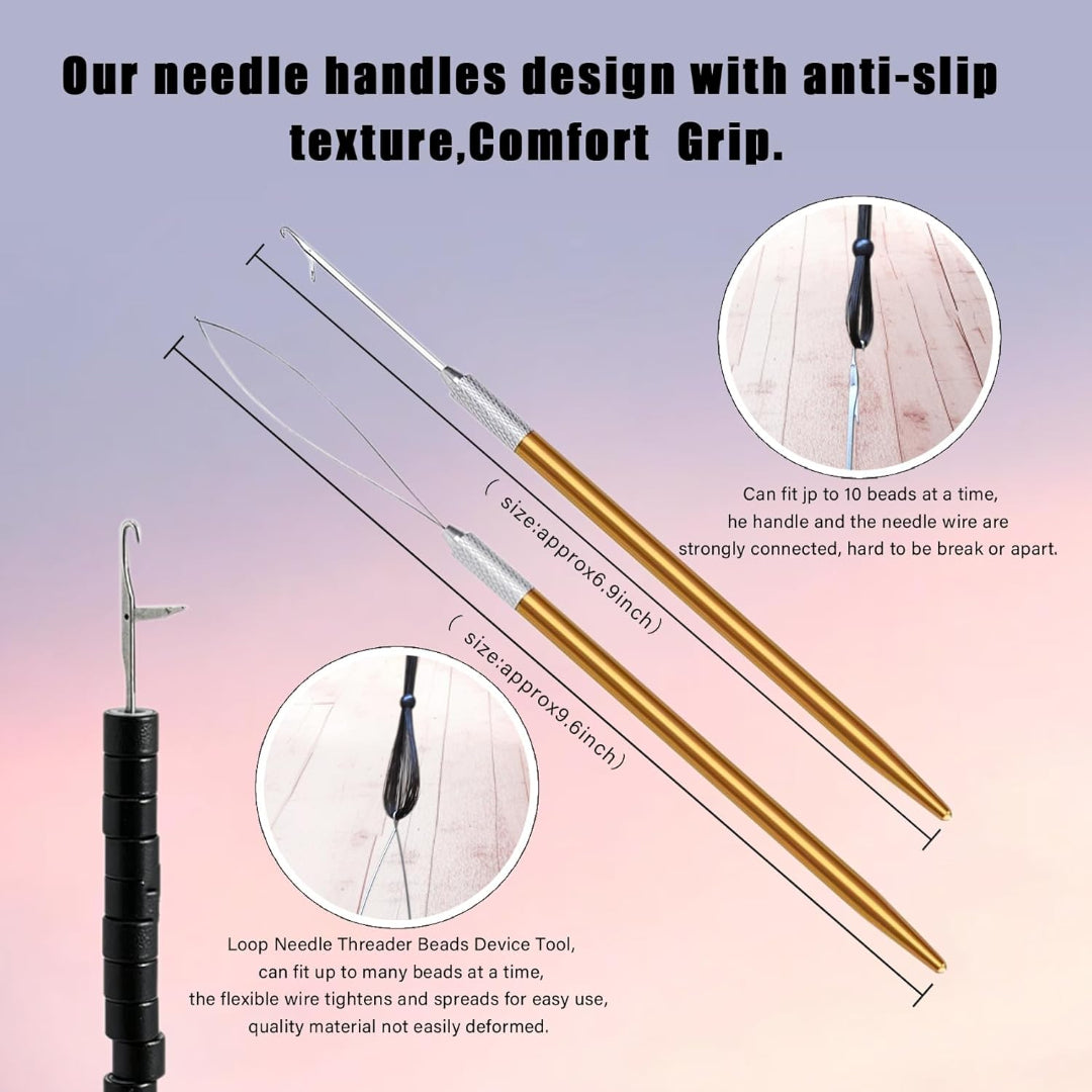 Professional Hair Extensions Pliers Kits - Bead Closer and Remover Pliers For Hair Extensions