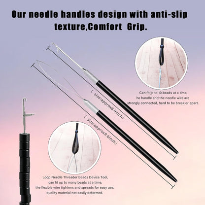 Professional Hair Extensions Pliers Kits - Bead Closer and Remover Pliers For Hair Extensions
