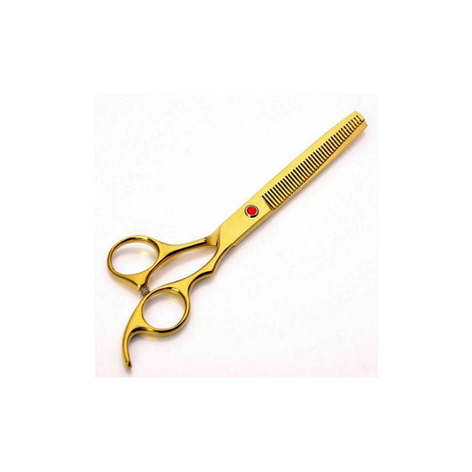 Bite Instruments Professional Hair Cutting Kit - All-Gold Barber Shears & Razor Set