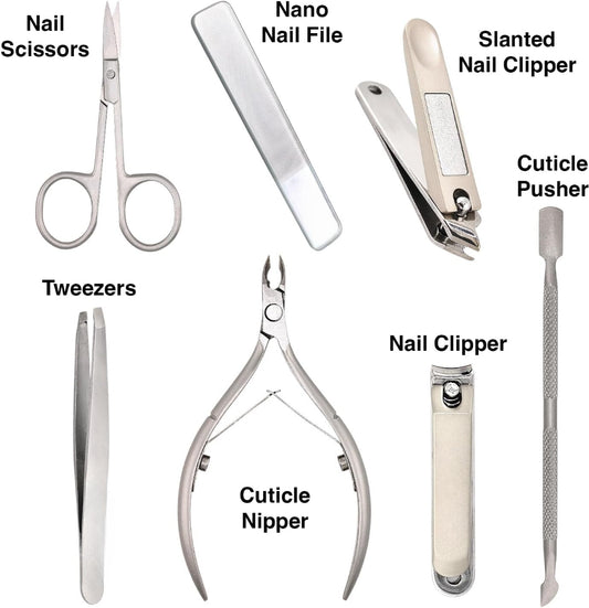 Bite Instruments | Professional Nail Care Kit - Manicure & Pedicure Set