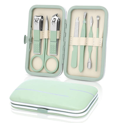 7-Piece Manicure Pedicure Grooming Kit Professional Nail Care Set by Bite Instruments