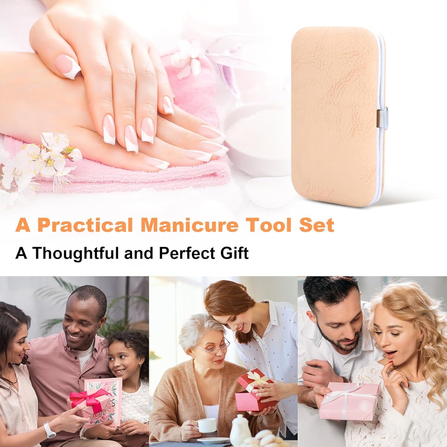Professional 7-Piece Manicure Pedicure Kit | Bite Instruments