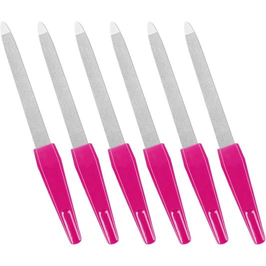 Professional Nail Files 100/180 Grit – Double-Sided Emery Boards for Manicure & Pedicure