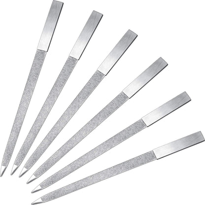 Bite Instruments | Professional Red Nail File & Buffer Stainless Steel