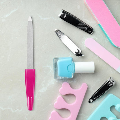 Professional Nail Files 100/180 Grit – Double-Sided Emery Boards for Manicure & Pedicure