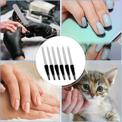 Bite Instruments | Professional Red Nail File & Buffer Stainless Steel