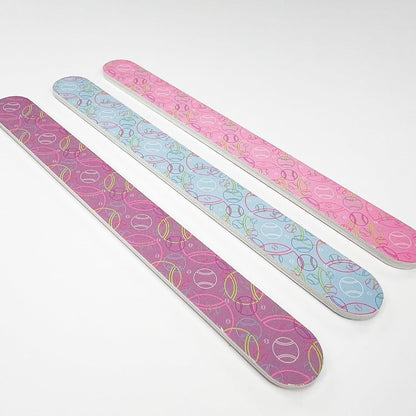 Professional Nail Files 100/180 Grit – Double-Sided Emery Boards for Manicure & Pedicure