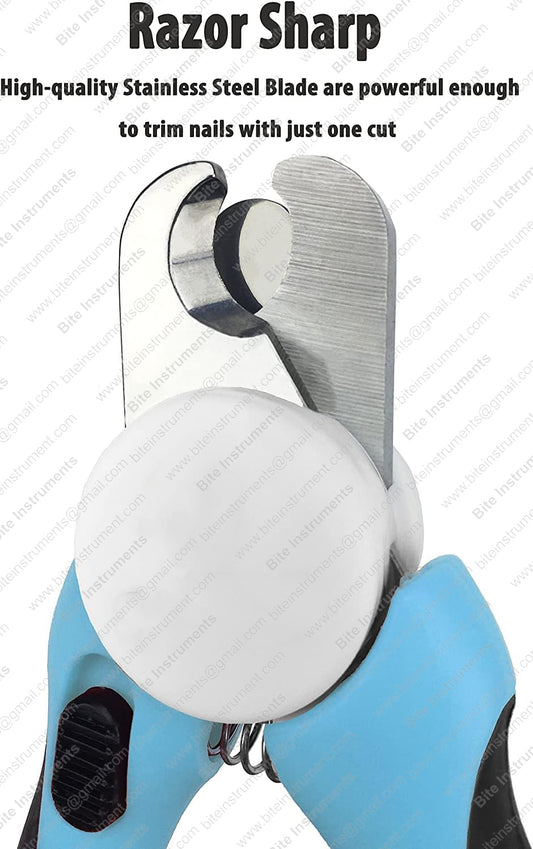 Dog & Cat Nail Clippers and Trimmers – Professional Pet Claw Cutter | Bite Instruments