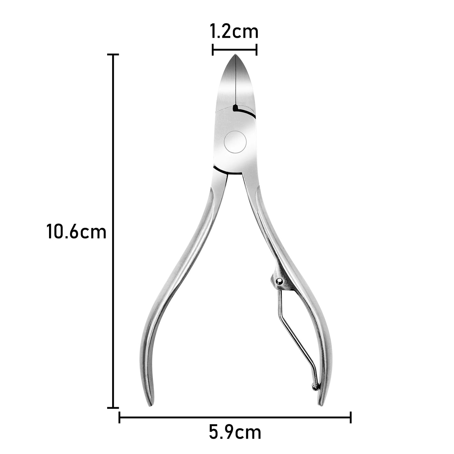 Professional Pedicure Toe Nail Cutter – Stainless Steel Toenail Clippers for Thick Nails | Bite Instruments (Sialkot, Pakistan)