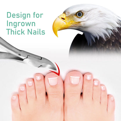 Professional Pedicure Toe Nail Cutter – Stainless Steel Toenail Clippers for Thick Nails | Bite Instruments (Sialkot, Pakistan)