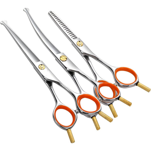 Bite Instruments Pet Grooming Kit – Professional Dog Grooming Scissors Set