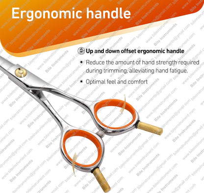 Bite Instruments Pet Grooming Kit – Professional Dog Grooming Scissors Set
