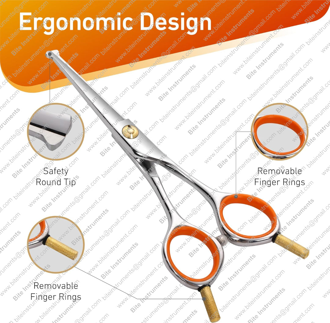 Bite Instruments Pet Grooming Kit – Professional Dog Grooming Scissors Set