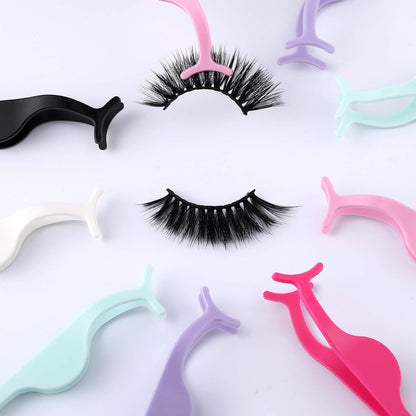 Professional Bite Instruments Eyelash Applicator Tool | Precision False Lash Curler & Clip