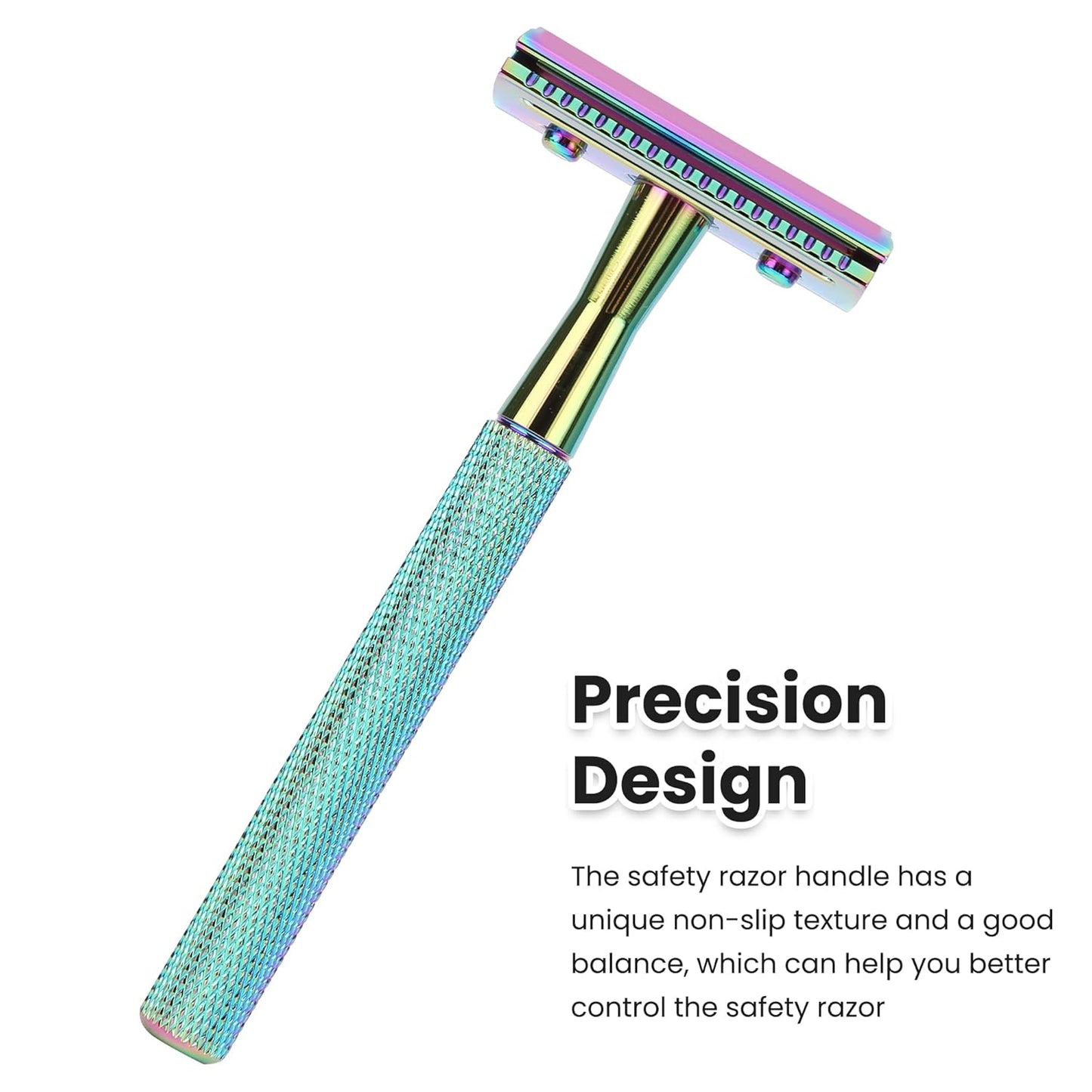 Bite Instruments Safety Razor | Stainless Steel Double Edge Razor for Men & Women