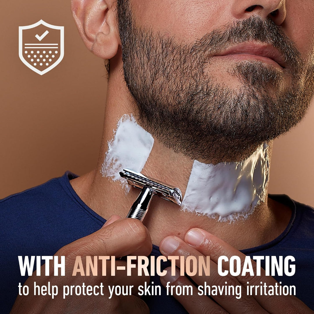 Bite Instruments Safety Razor | Stainless Steel Double Edge Razor for Men & Women