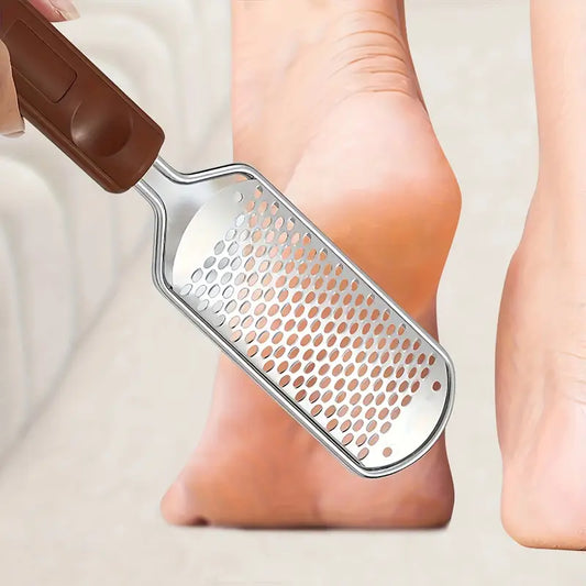 Professional Pedicure Foot File – Stainless Steel Callus Remover & Foot Rasp (2k+ sold)