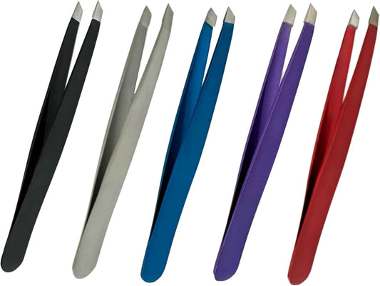 Best Quality Precision Slant Tweezers - Expert Eyebrow Shaping