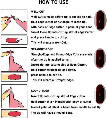 Professional Acrylic False Nail Clippers for Acrylic Nails For Girls, Pet Nail Tools Bite Instruments