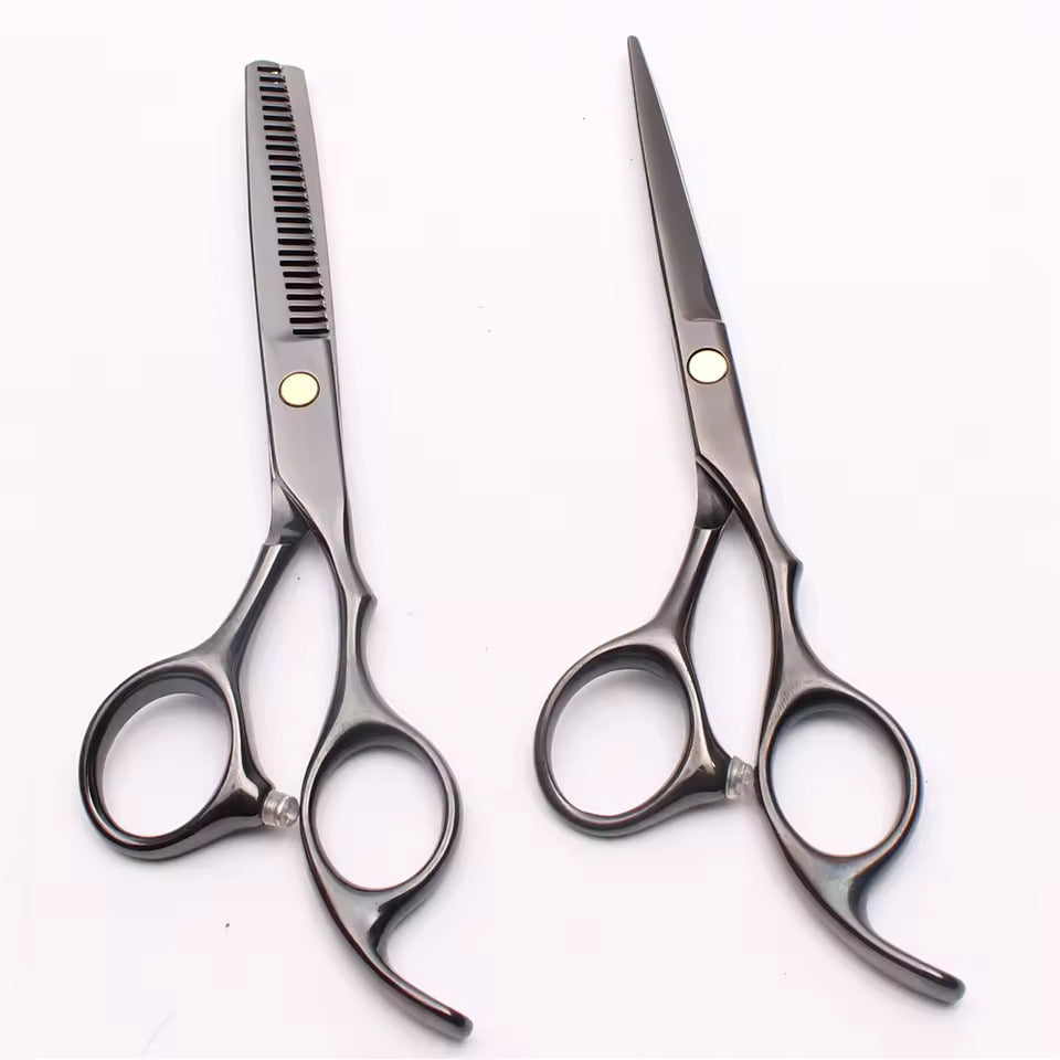 Professional Hair Cutting & Thinning Scissors Set