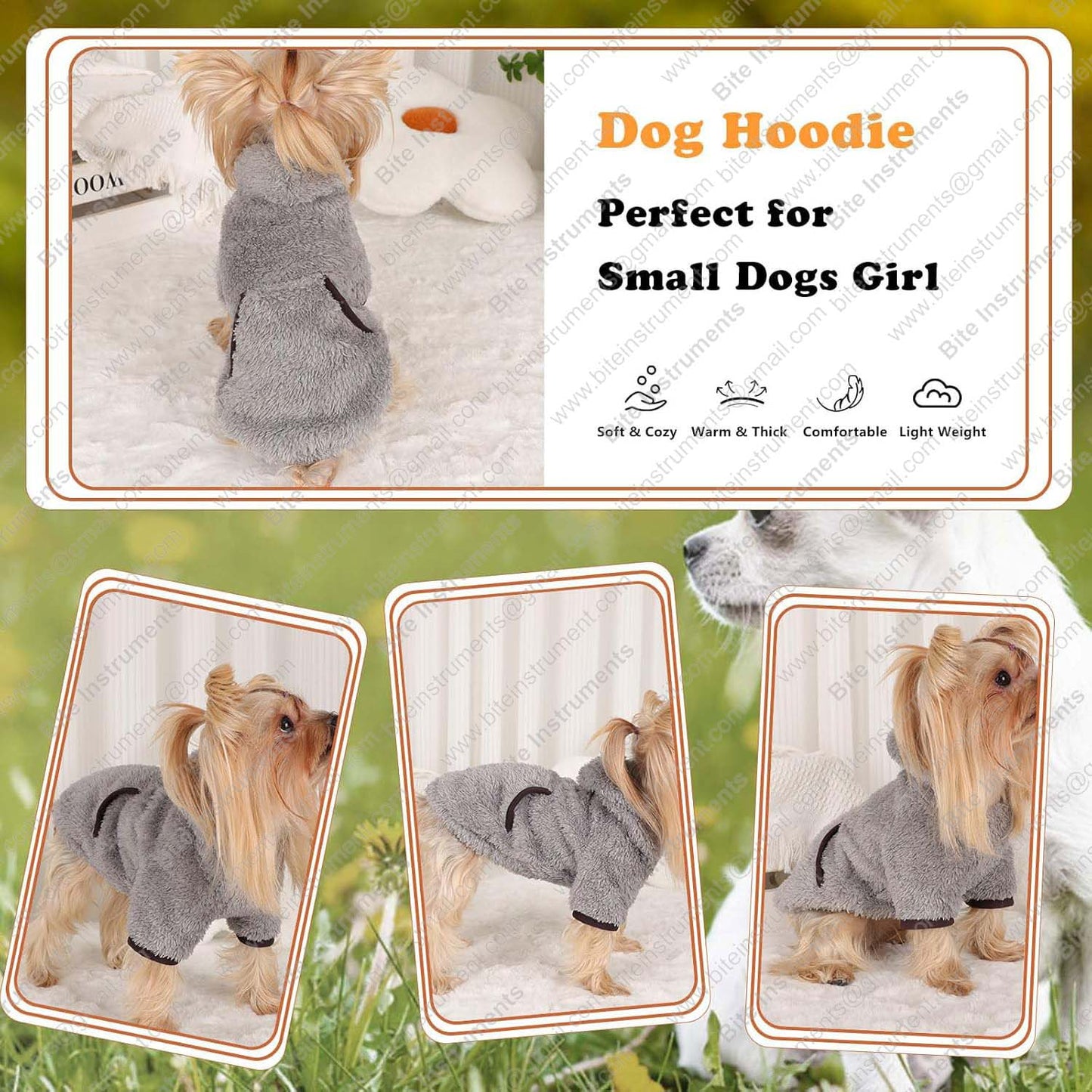 Dog Sweater – Warm Fleece Pet Coat | Bite Instruments