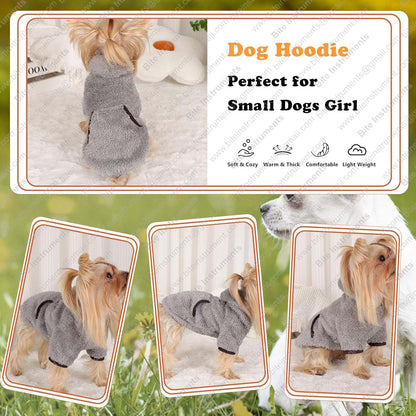 Dog Sweater – Warm Fleece Pet Coat | Bite Instruments