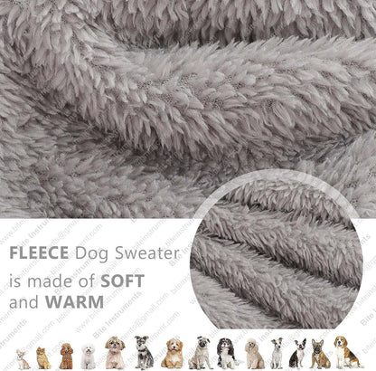 Dog Sweater – Warm Fleece Pet Coat | Bite Instruments