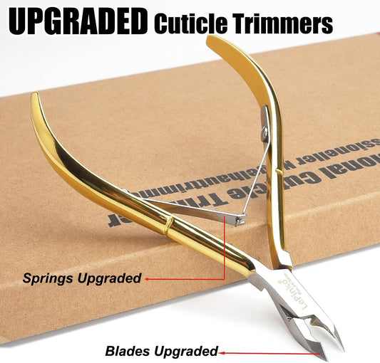 Bite Instruments Stainless Steel Precision Cuticle 4pcs Ser & Nail Care Tools