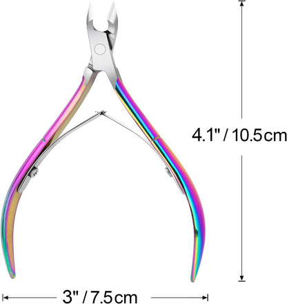 Professional Multicolor 4pcs set Cuticle Nippers Stainless Steel | Bite Instruments