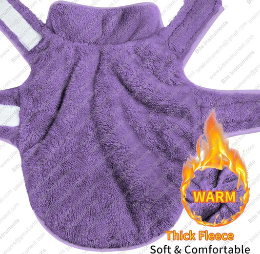 Pet Winter Coat with Harness Ring – Soft, Warm Dog Jacket | Bite Instruments