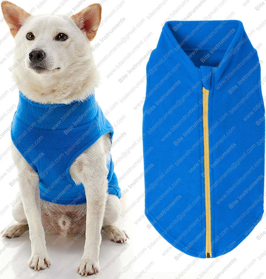 Pet Winter Coat with Harness Ring – Soft, Warm Dog Jacket | Bite Instruments