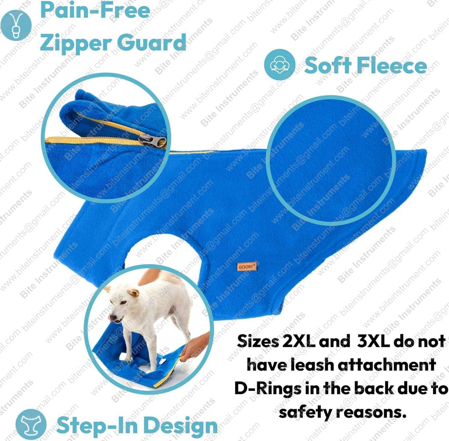 Pet Winter Coat with Harness Ring – Soft, Warm Dog Jacket | Bite Instruments